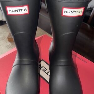 Hunter Women's Classic Black Rain Boots